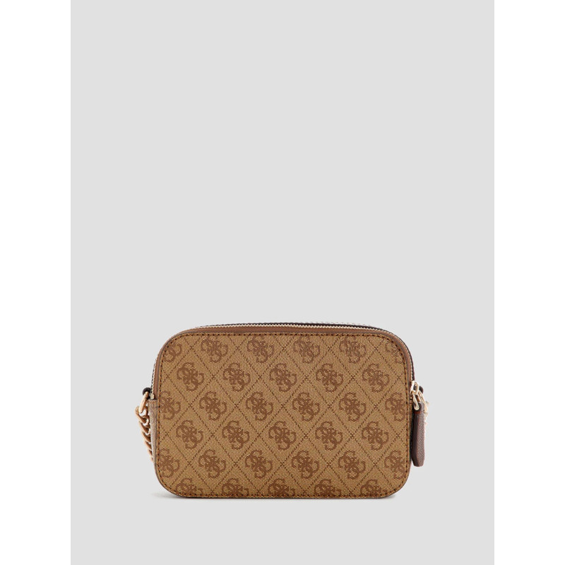 Noelle Double Zip Camera Crossbody Bag