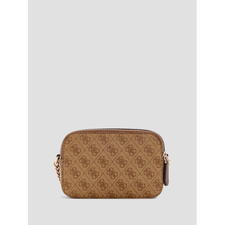 Noelle Double Zip Camera Crossbody Bag