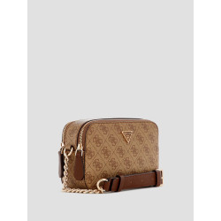 Noelle Double Zip Camera Crossbody Bag